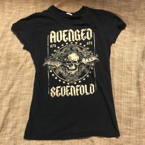 Avenged sevenfold fitted tee